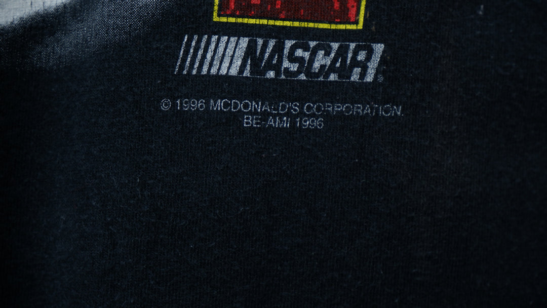 1996 Billie Elliot 94 Mc Donalds Racing Team Nascar VNTG Single Stitch T-Shirt Made In USA