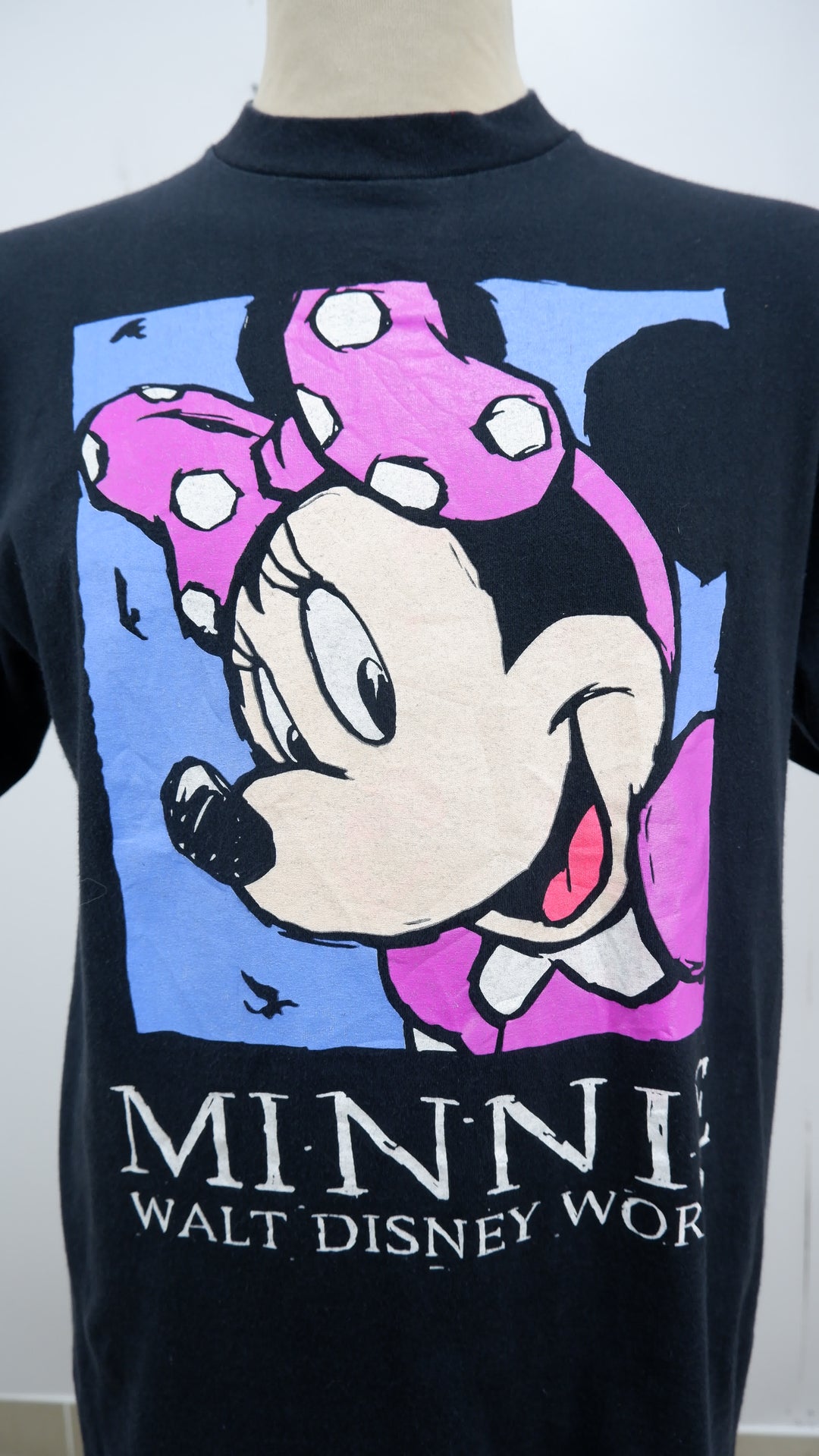 Disney Designs Minnie Mouse Walt Disney VNTG Single Stitch T-Shirt Made In USA