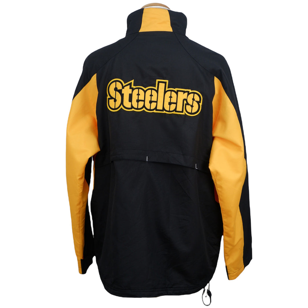Reebok NFL Steelers Vintage Full Zip Velcro Jacket