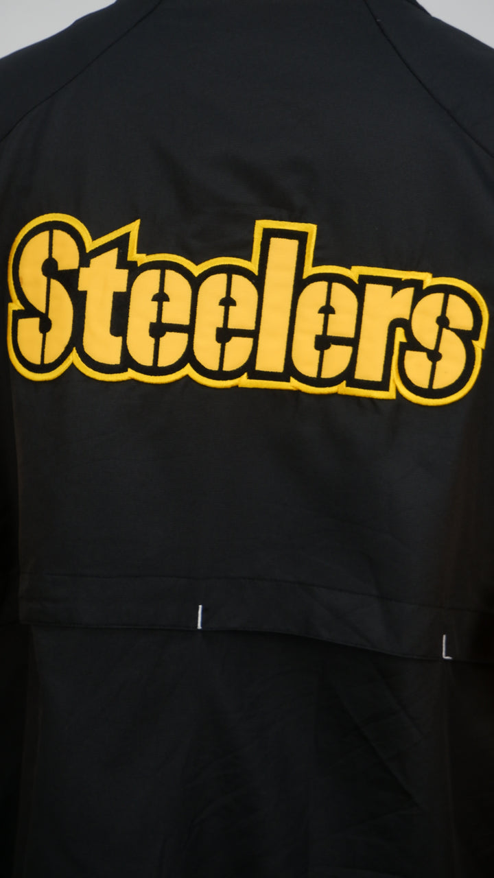 Reebok NFL Steelers Vintage Full Zip Velcro Jacket
