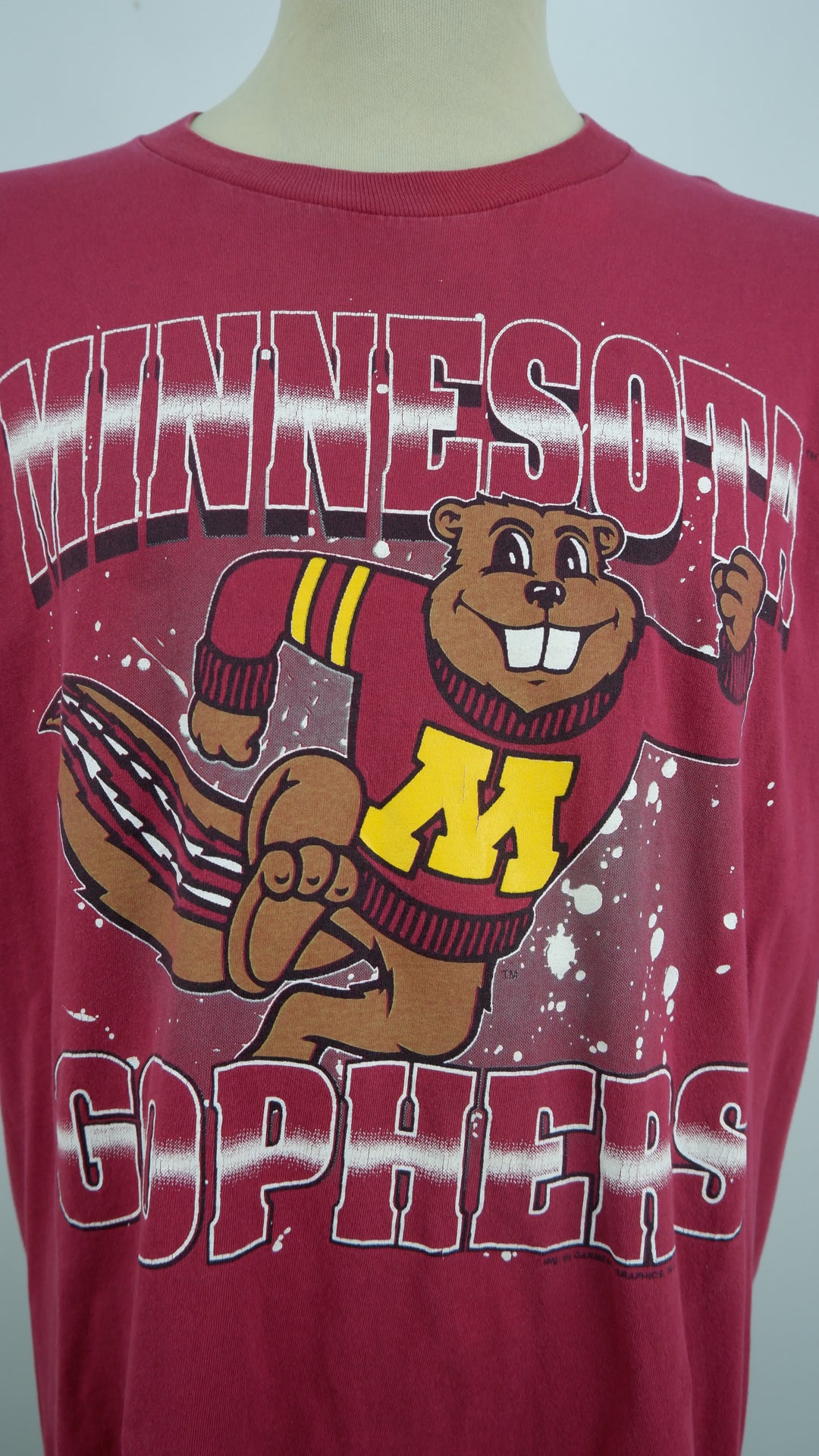 Minnesota Gophers Single Stitch VNTG T-Shirt