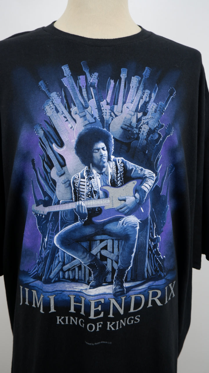 Liquid Blue Jimi Hendrix King Of Kings Vintage T-Shirt