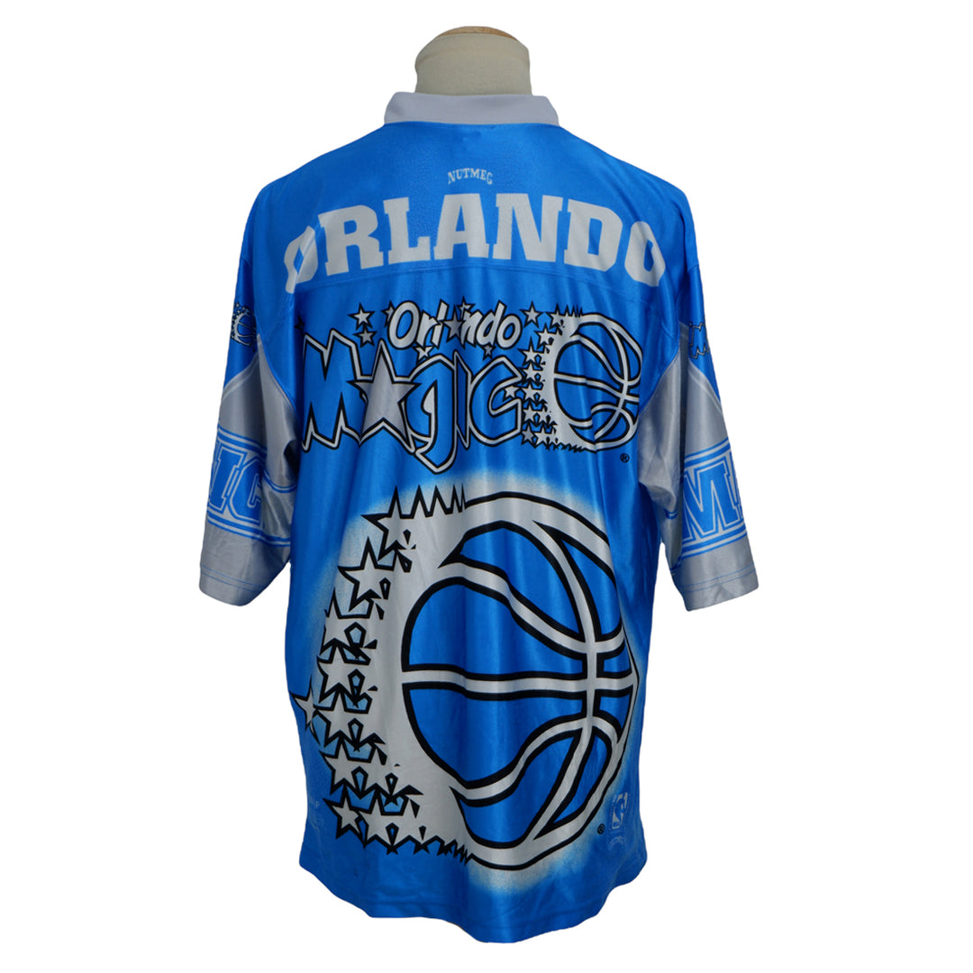 Nutmeg Mills Orlando Magic All Over Print VNTG T-Shirt