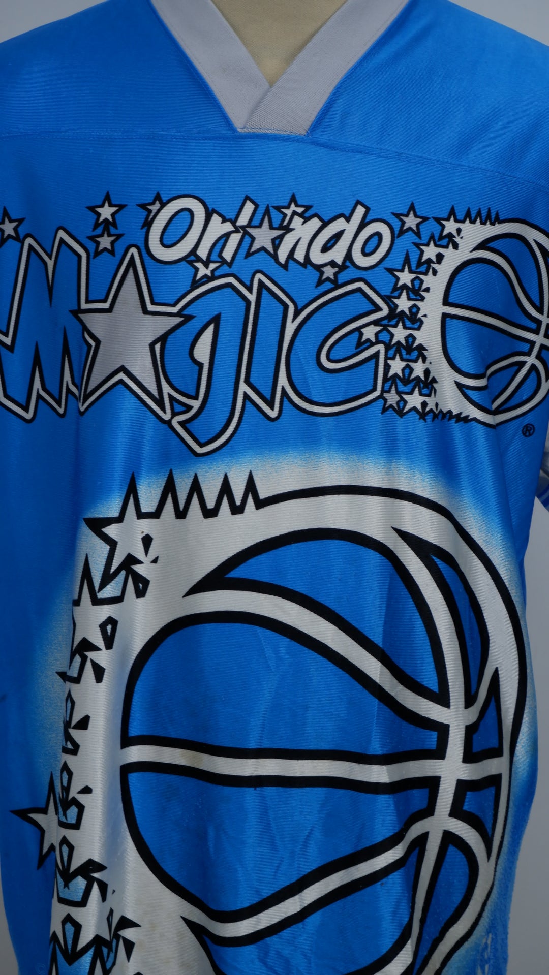 Nutmeg Mills Orlando Magic All Over Print VNTG T-Shirt