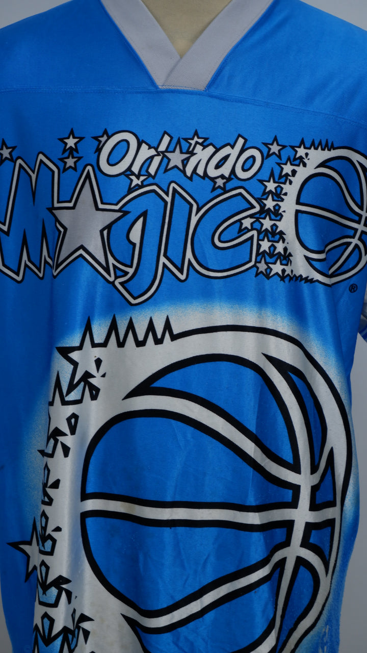 Nutmeg Mills Orlando Magic All Over Print VNTG T-Shirt