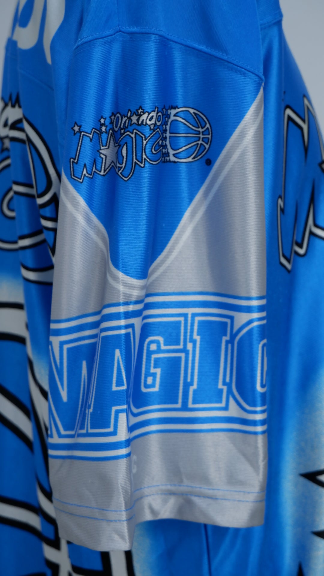 Nutmeg Mills Orlando Magic All Over Print VNTG T-Shirt