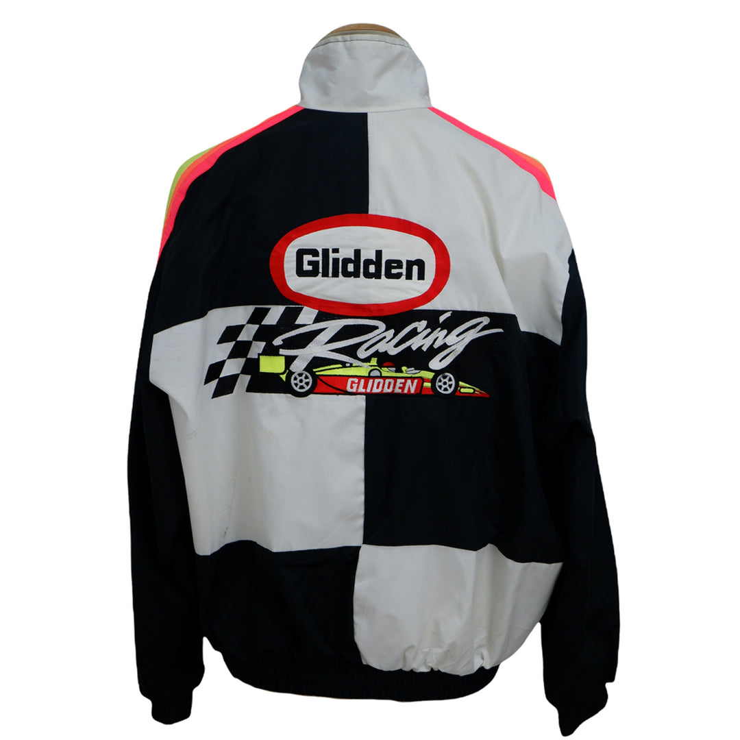 Team Menard Glidden Racing VNTG Full Zip Jacket Made In USA