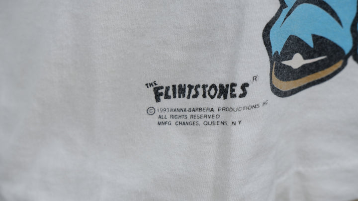 Vintage 1993 The Flintstones Pebbles And Bam Bam Single Stitch T-Shirt USA Made