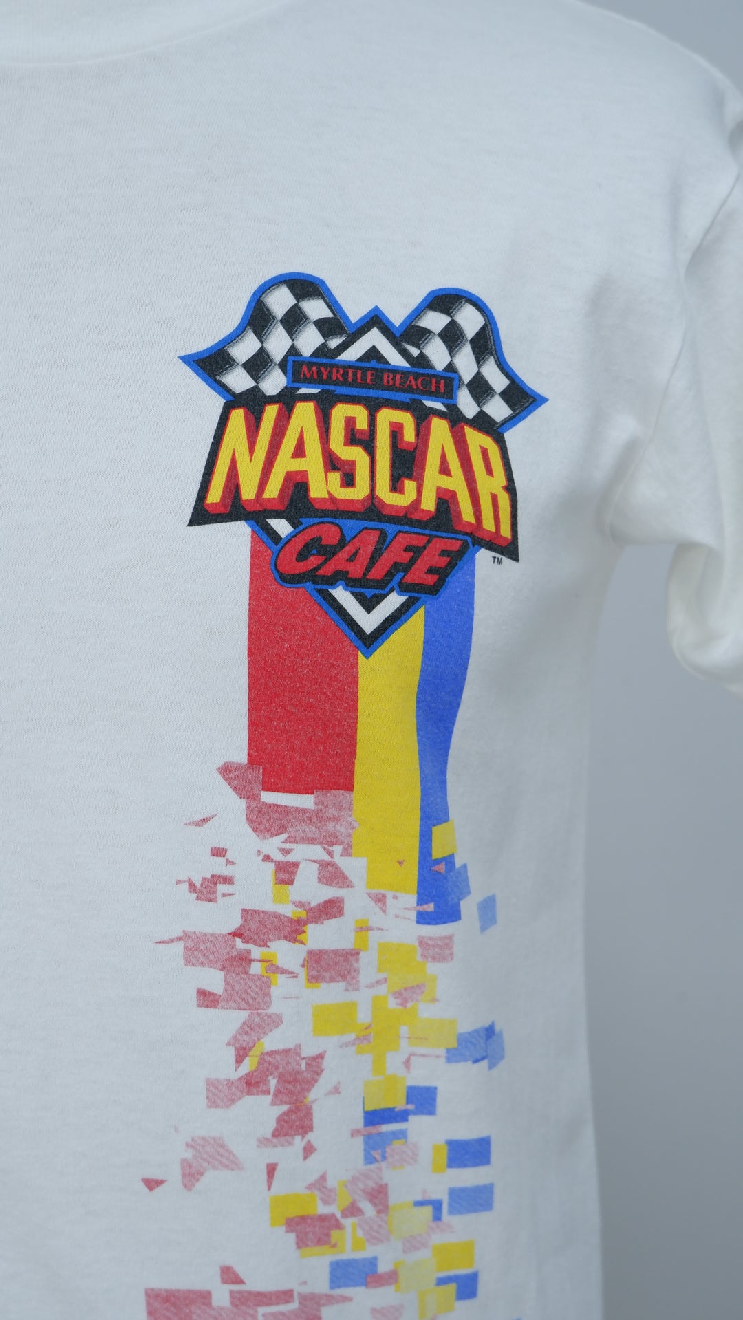 Myrtle Beach Nascar Caf VNTG Single Stitch T-Shirt