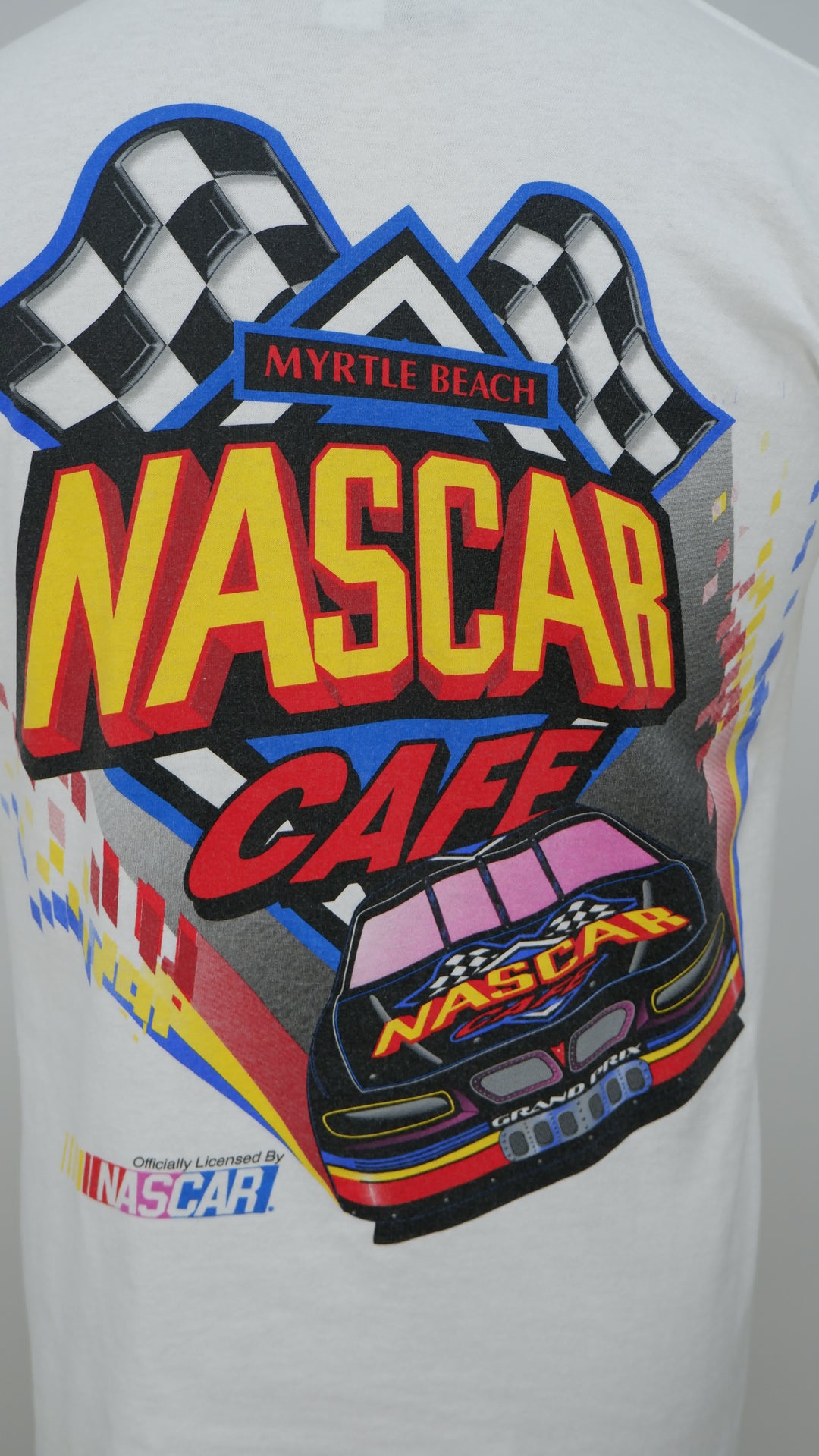 Myrtle Beach Nascar Caf VNTG Single Stitch T-Shirt