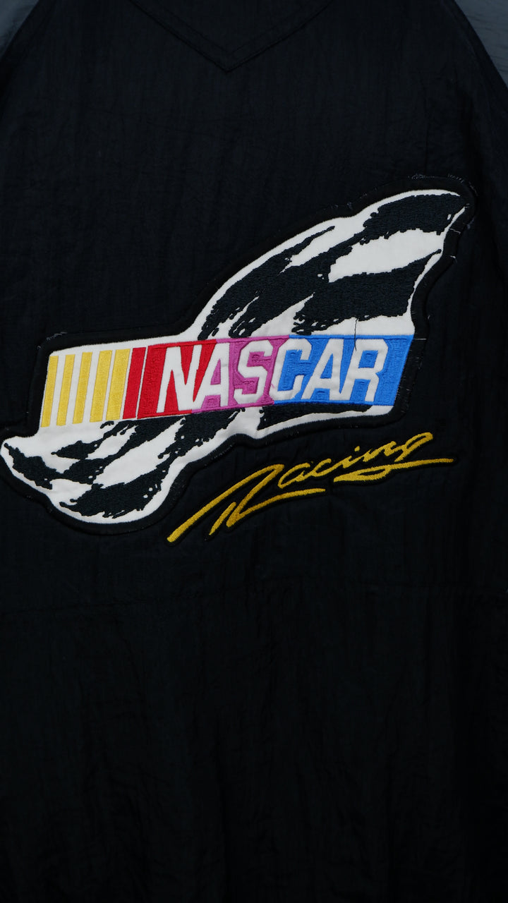Nascar Racing Full Zip Quilted Vintage Jacket