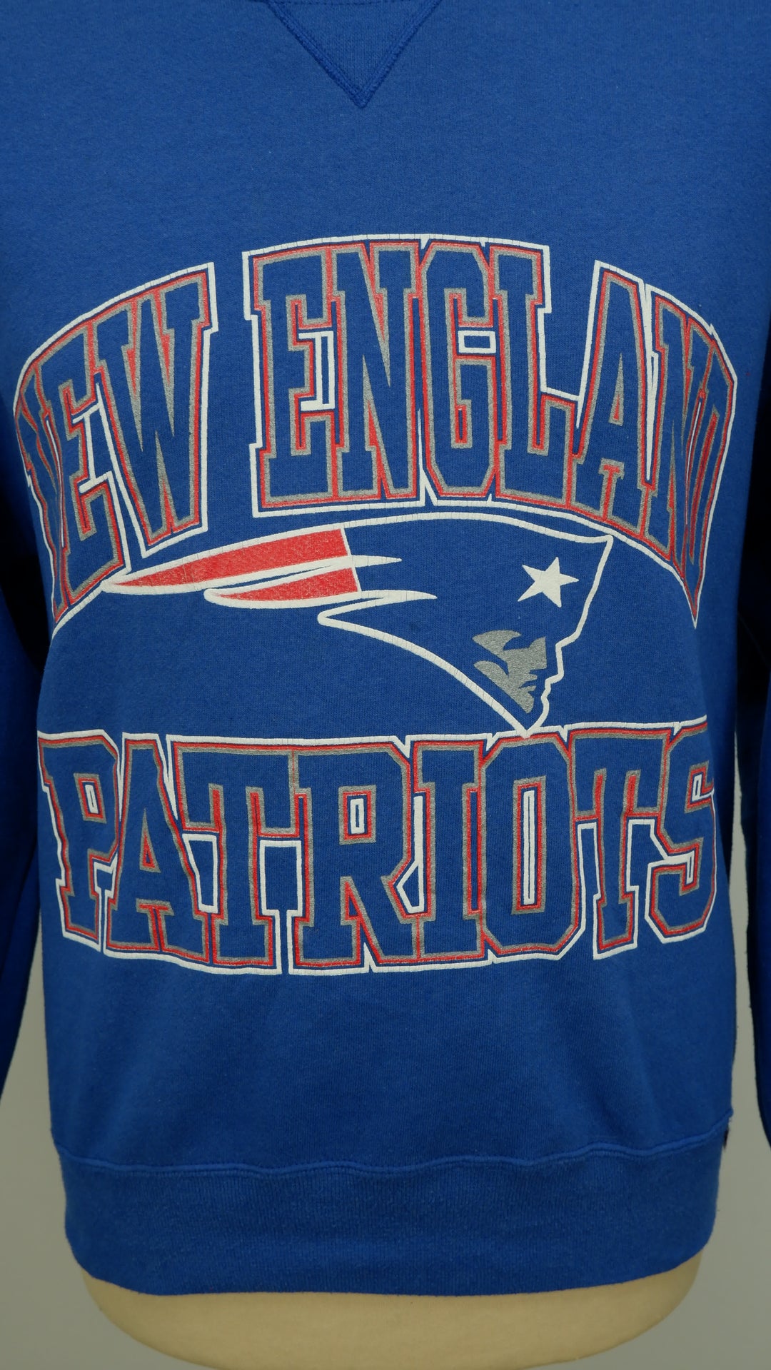 Vintage Russell Athletic New England Patriots Crewneck Sweatshirt Made In USA