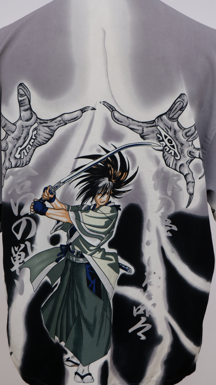 Vintage Claws Warrior All Over Print Anime Shirt