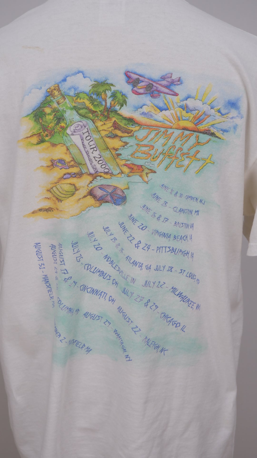 2000 Jimmy Buffet Tour Vintage T-Shirt