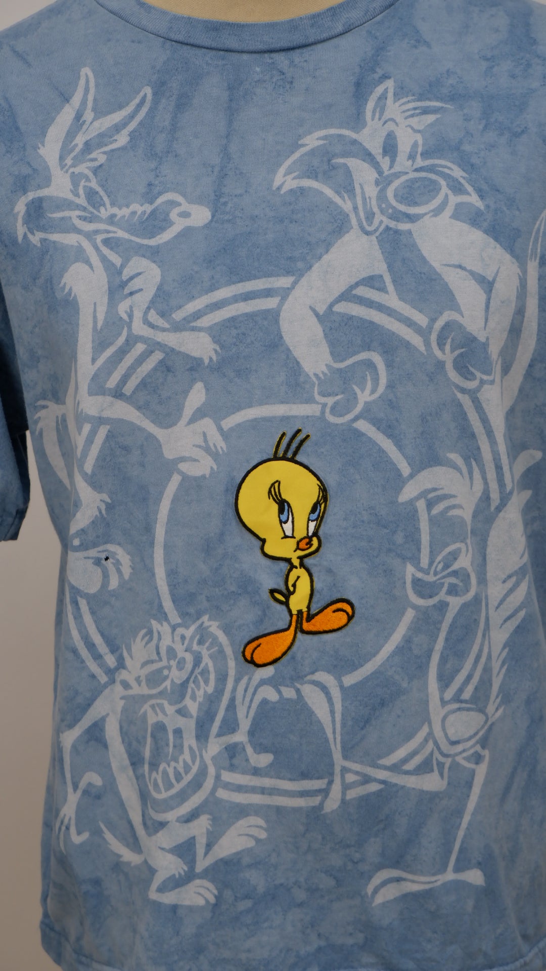 Looney Tunes Tweety & Friends Trie Dyed Vintage T-Shirt Made In USA