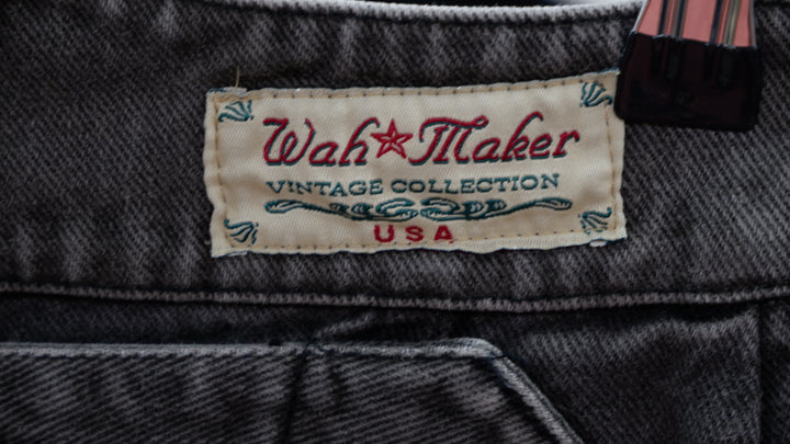 Wah Maker USA High Waist Vintage Denim Pants