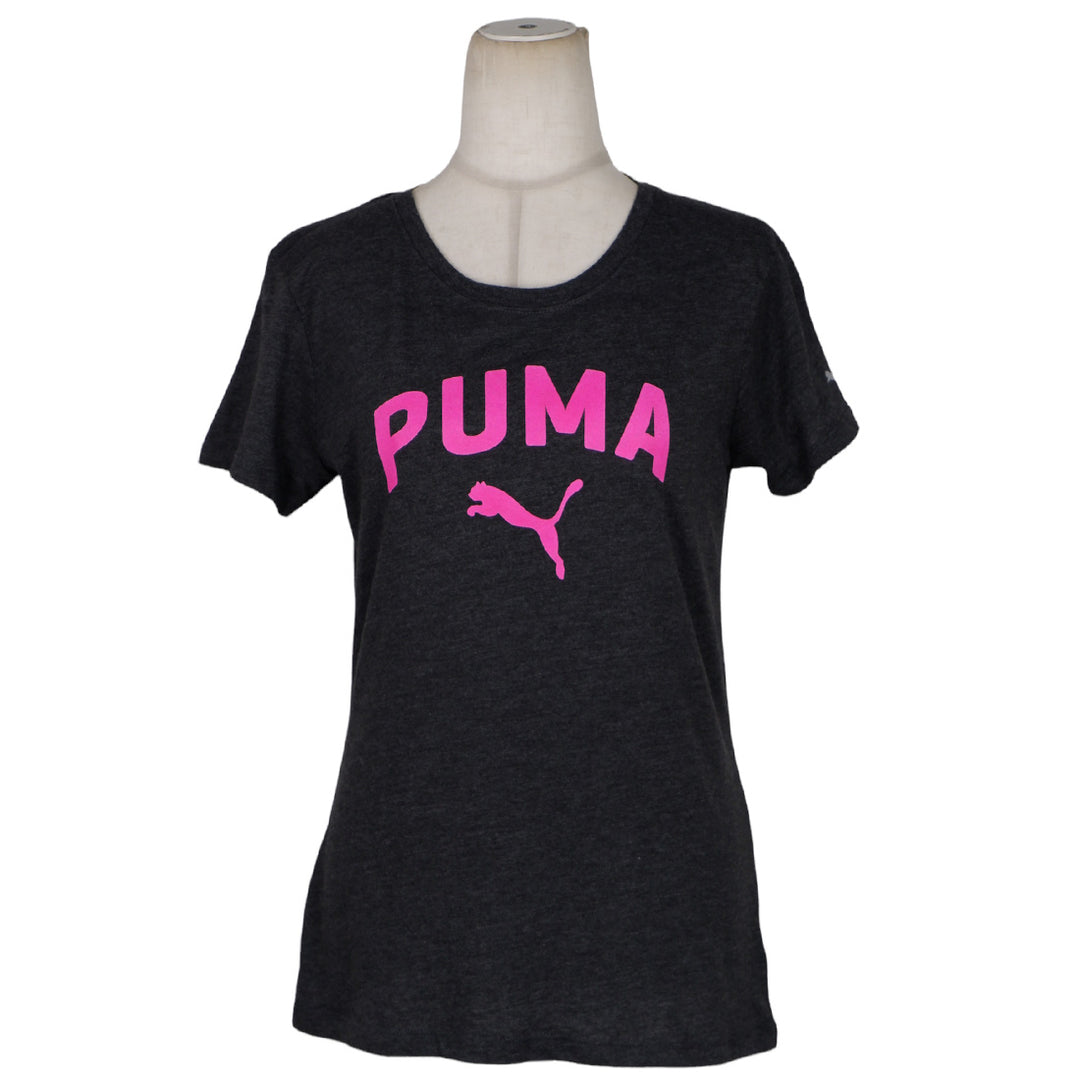 Ladies Puma Logo Short Sleeve T-Shirt