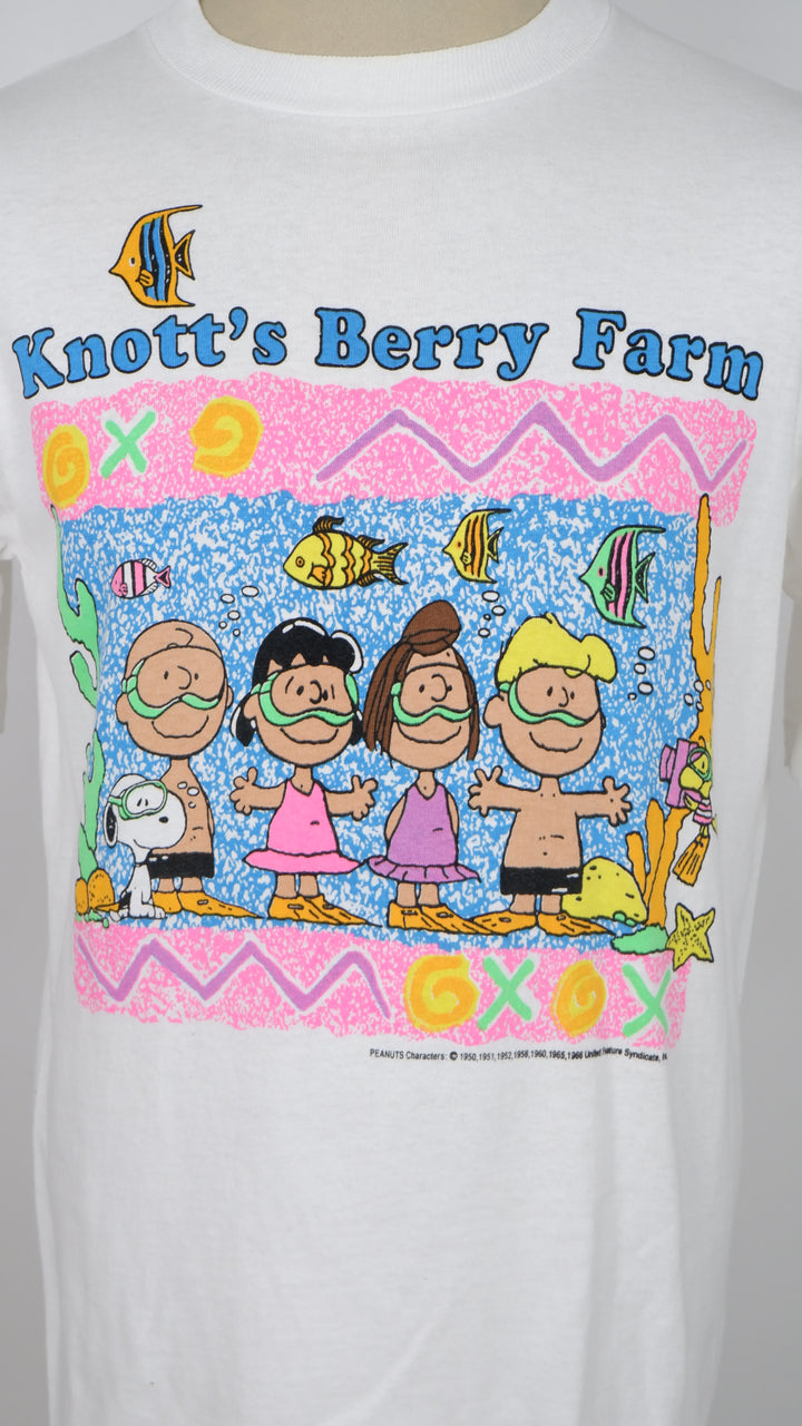 Vintage Knott's Berry Farm Peanuts Character Jerry Leigh T-Shirt