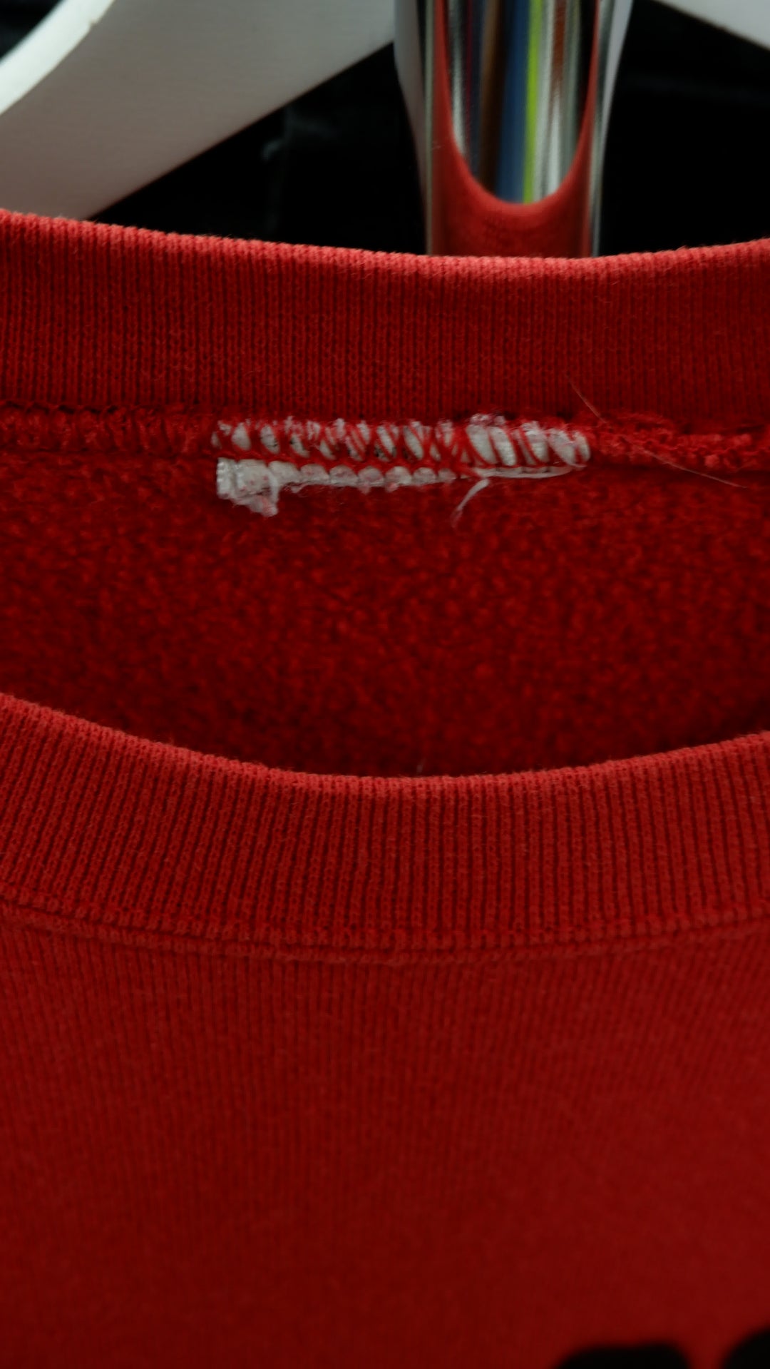 Vintage Nike Spell Out Patched Crewneck Sweatshirt