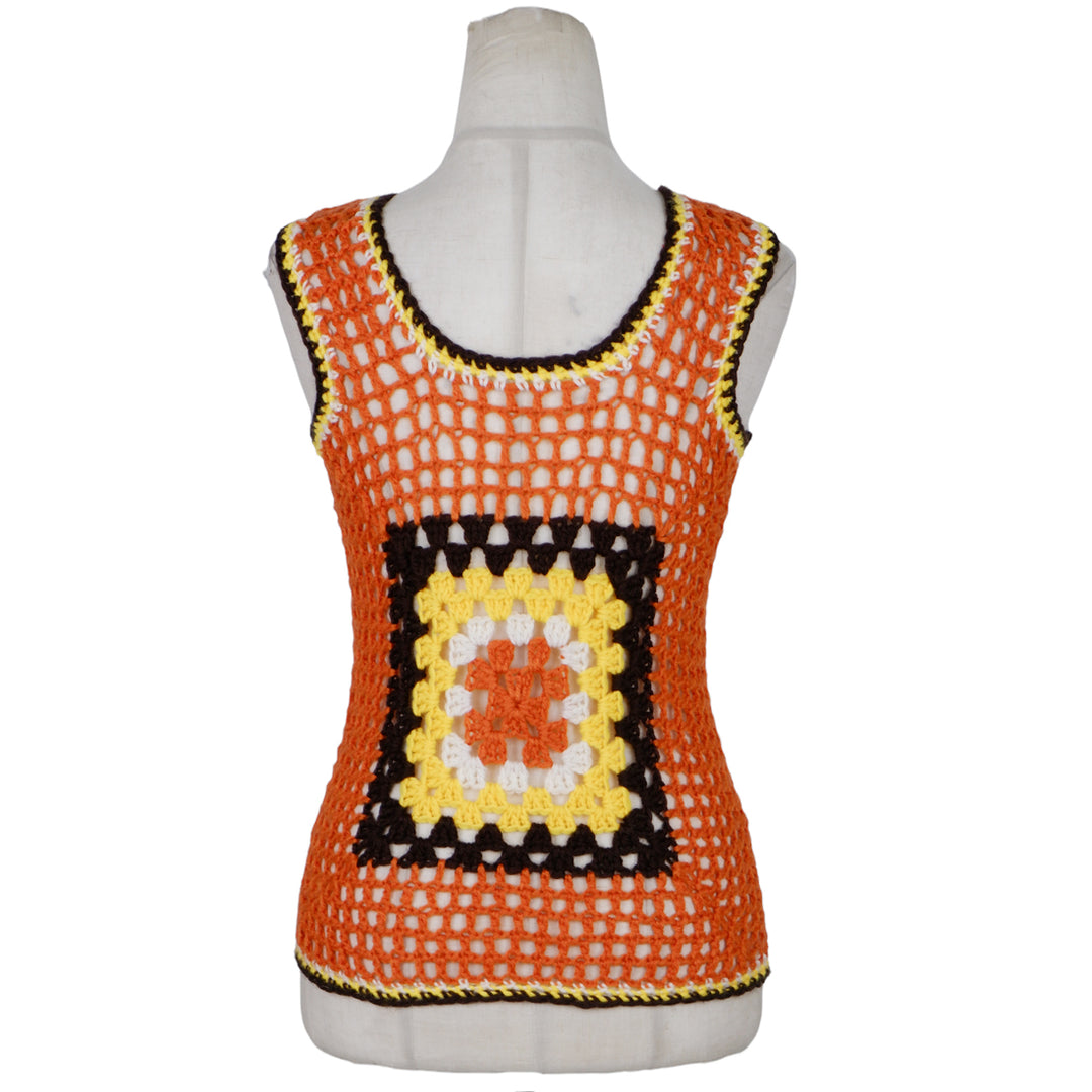 Ladies Crochet Sleeveless Top