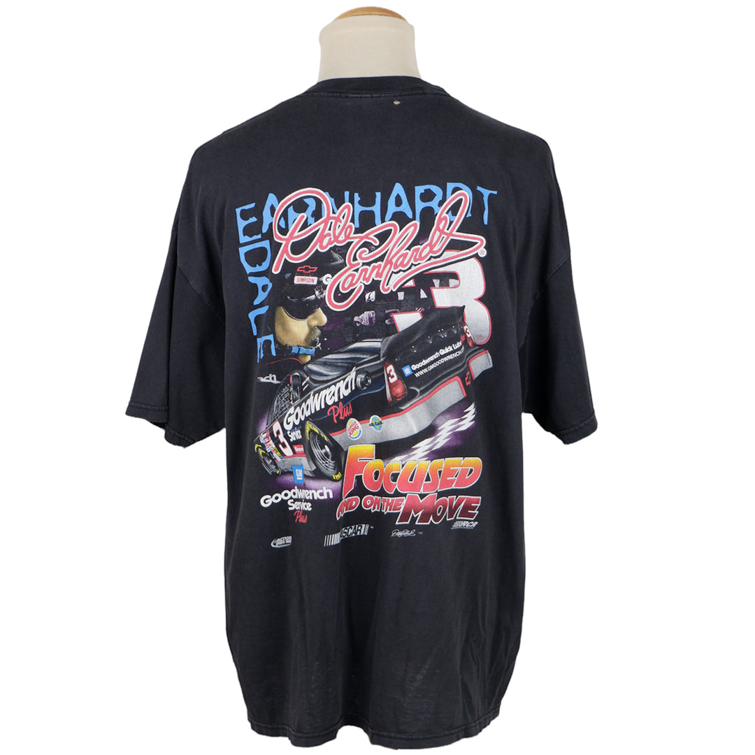 2000 Dale Earnhardt ' The Man In Motion' Nascar VNTG T-Shirt Distressed