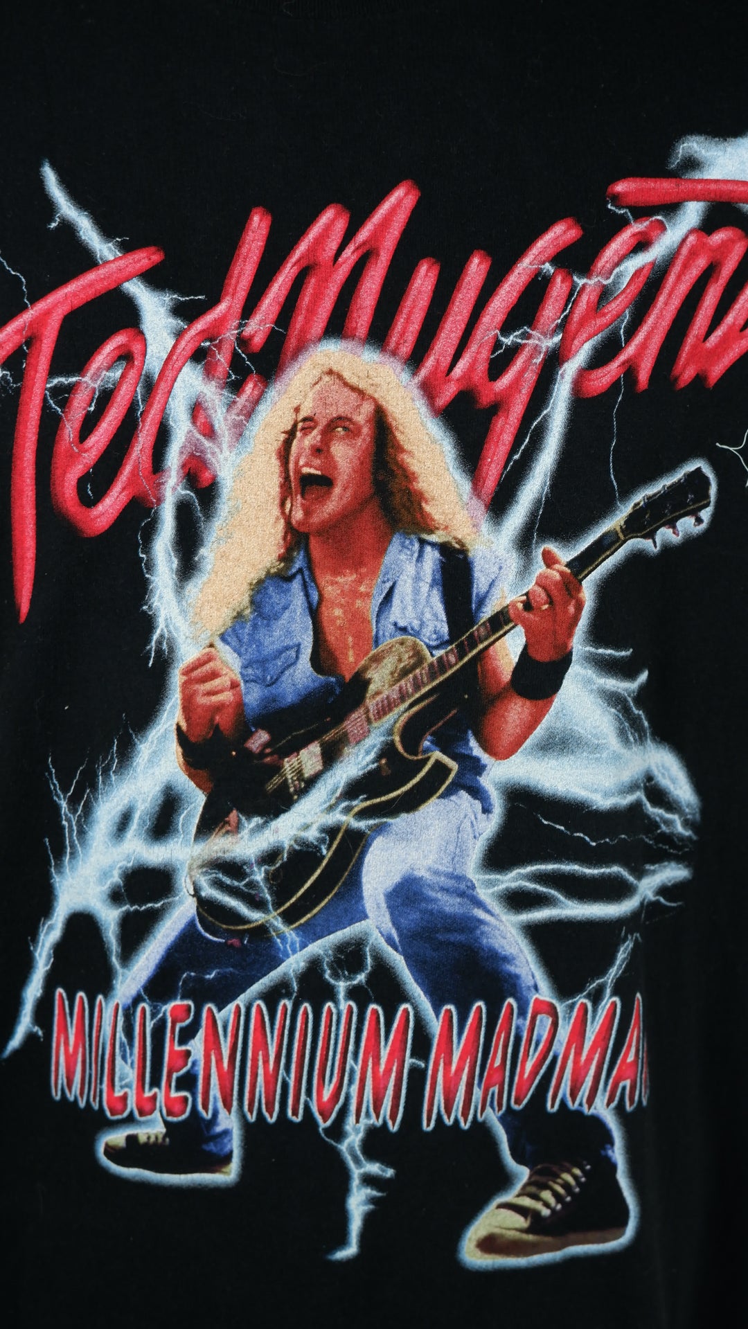 Ted Nugent Millenium Madman Single Stitch VNTG Tour T-Shirt