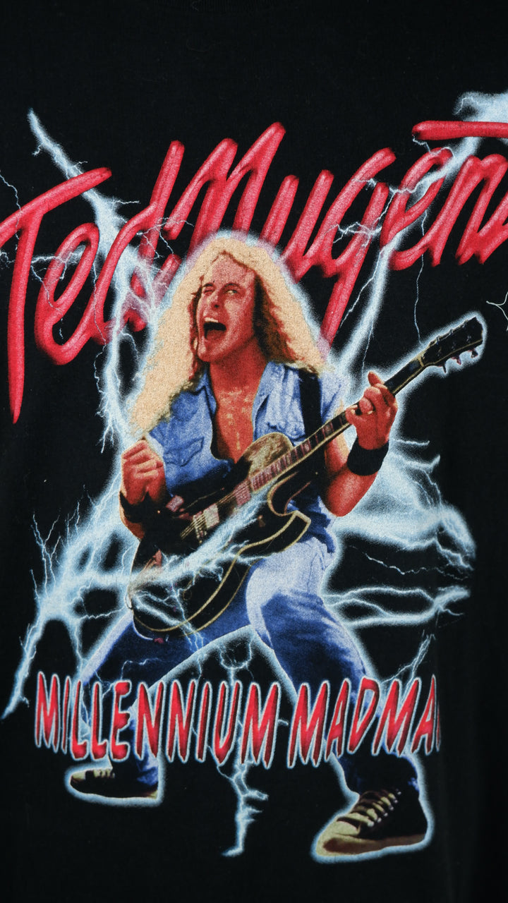 Ted Nugent Millenium Madman Single Stitch VNTG Tour T-Shirt