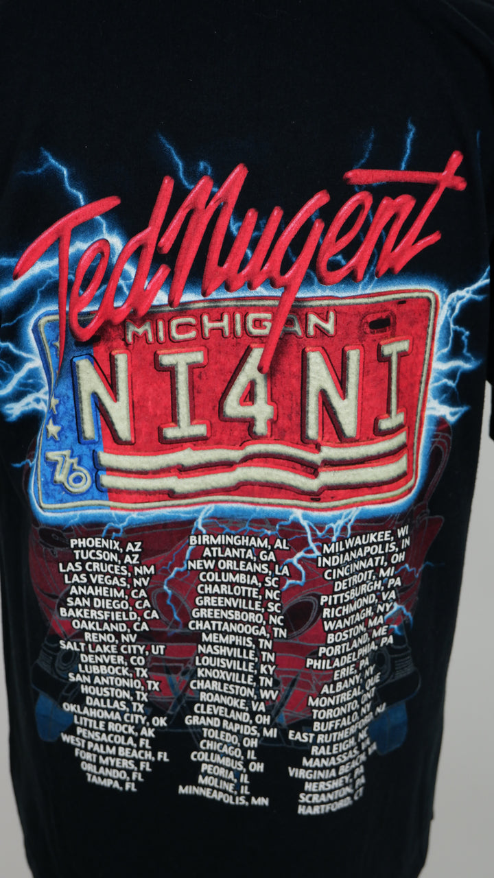 Ted Nugent Millenium Madman Single Stitch VNTG Tour T-Shirt