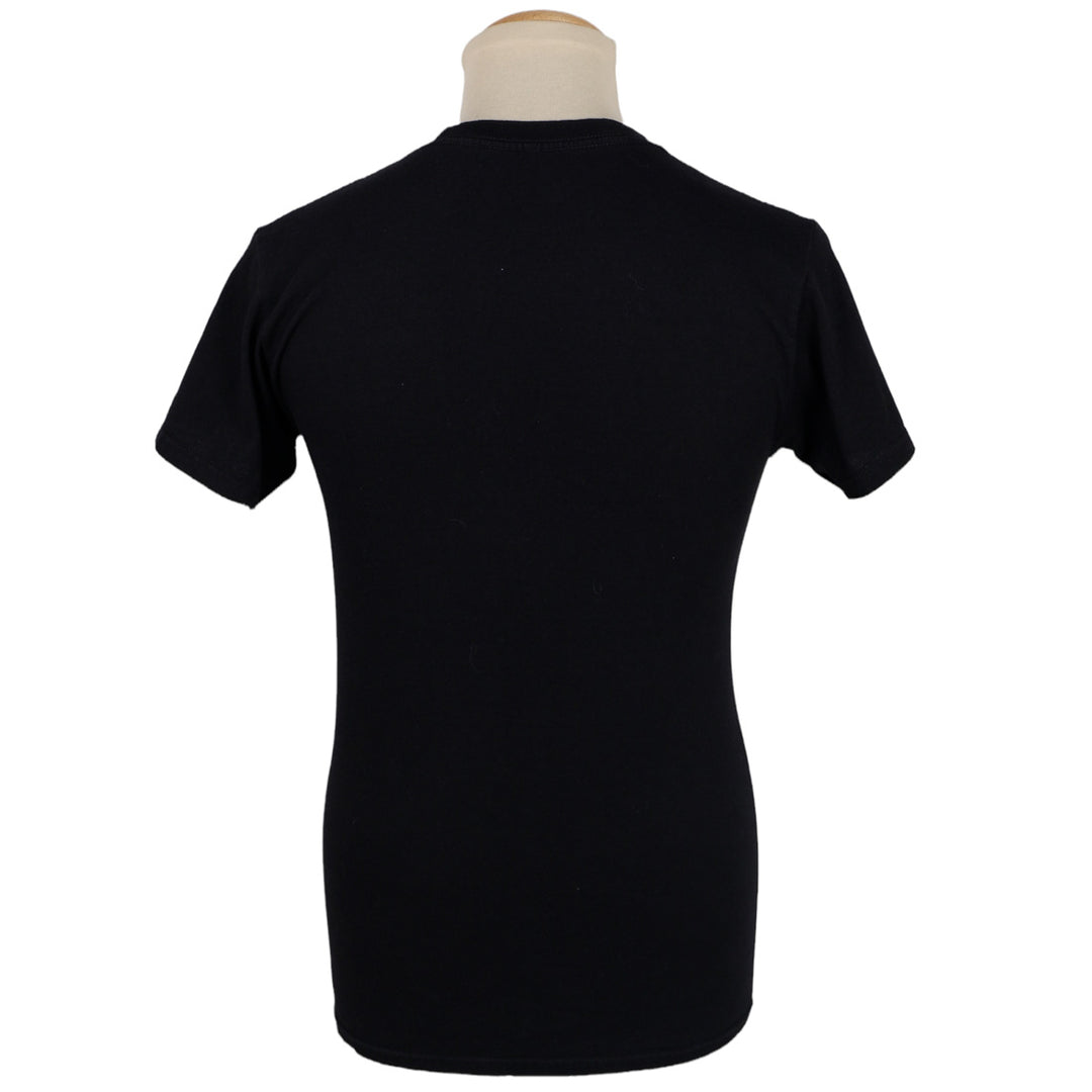 Mens Aaliyah Print Black Short Sleeve T-Shirt