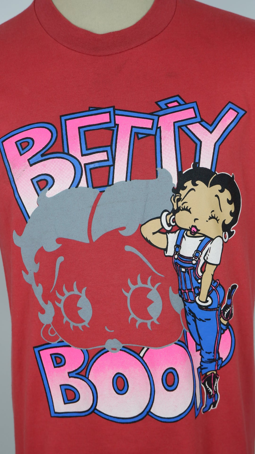 Betty Boop Fashion Single Stitch Vintage T-Shirt Made In USA