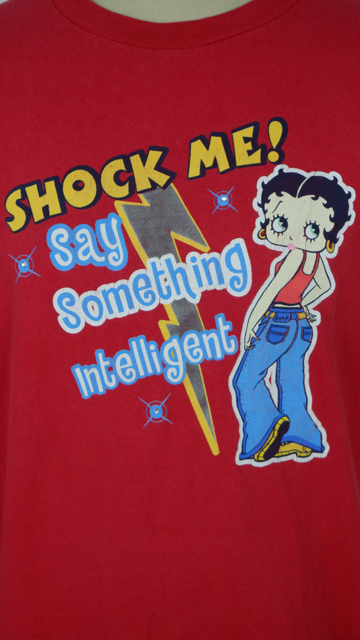 2004 Betty Boop Shock Me! Vintage T-Shirt