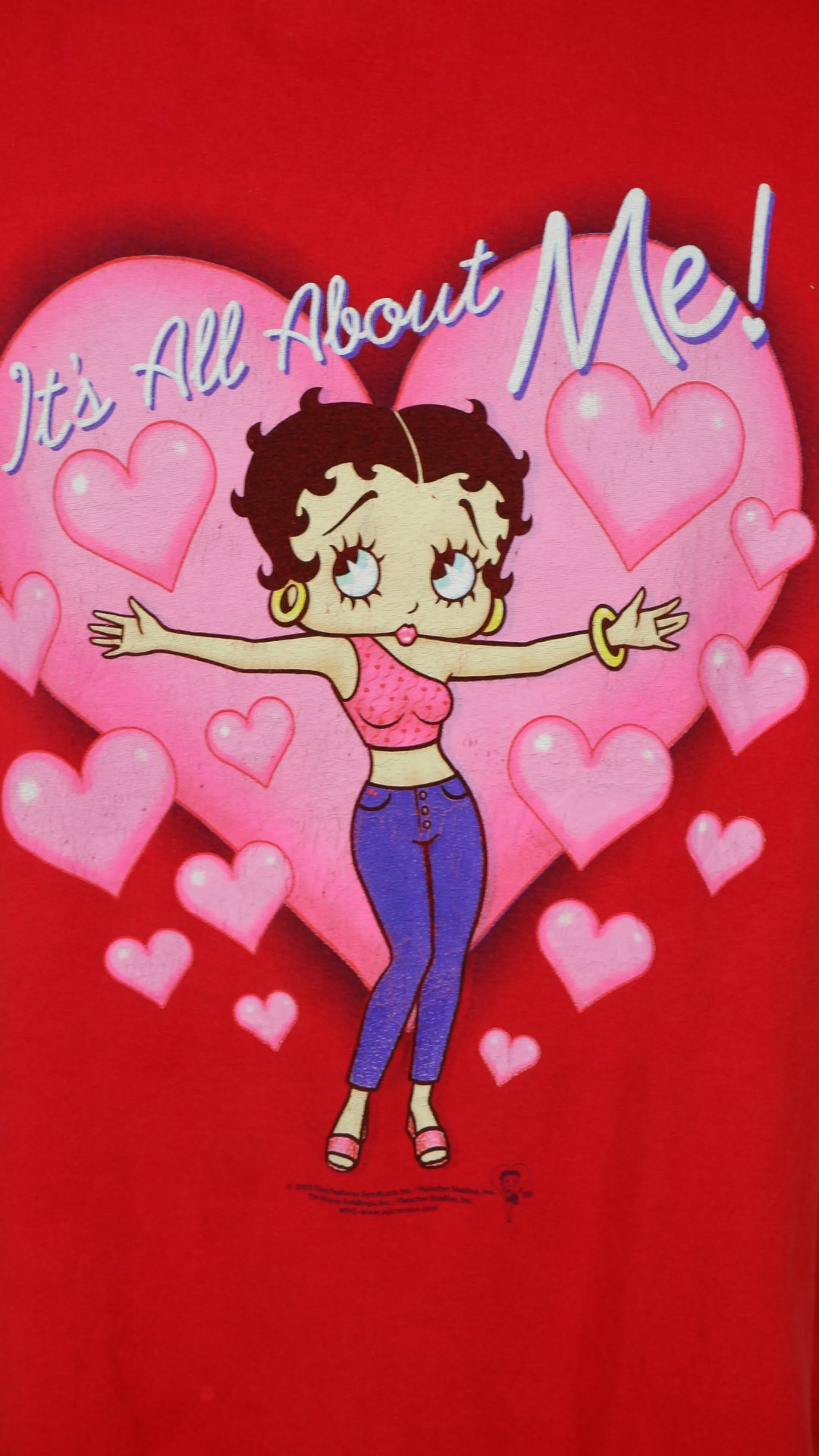 2003 Betty Boop It's All About Me VNTG T-Shirt