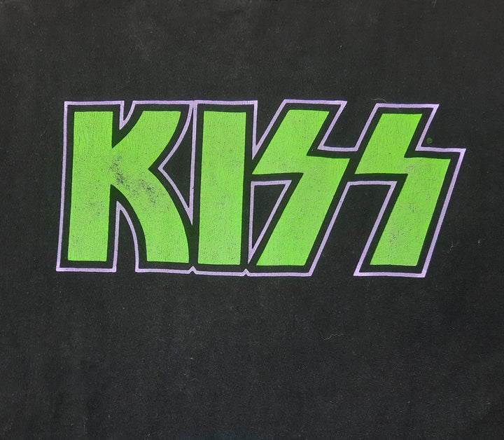 1991 Kiss Band Single Stitch Vintage T-Shirt Made In USA