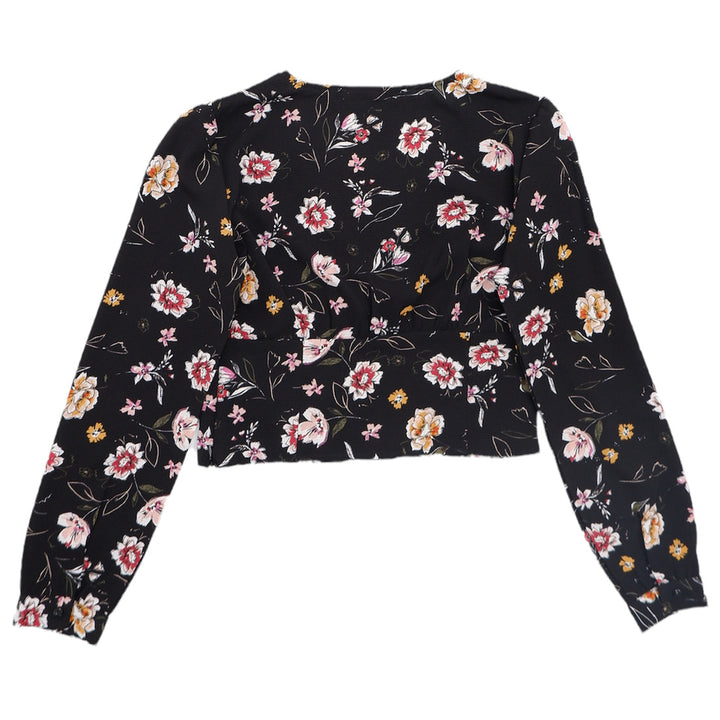 Ladies Revamped Floral Long Sleeve Top