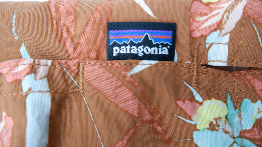 Ladies Patagonia Floral Baggies Shorts