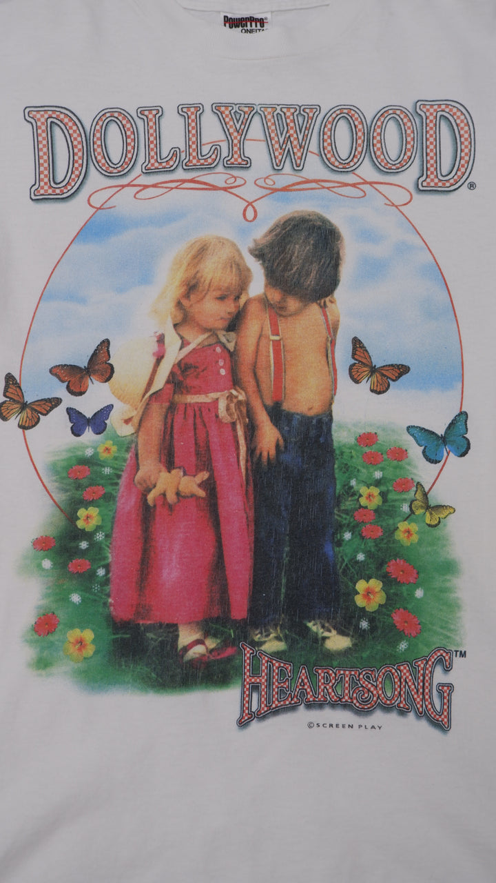 Vintage Dollywood Heartsong Single Stitch T-Shirt Made In USA