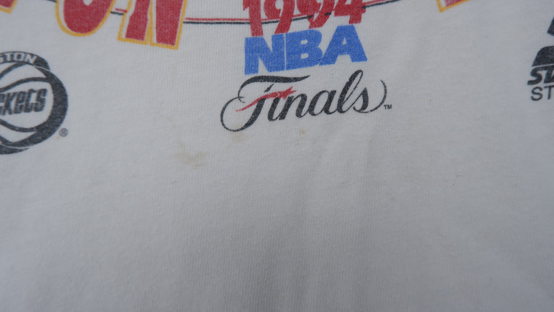 1994 Houston Rockets NBA World Champions Single Stitch VNTG T-Shirt Made In USA