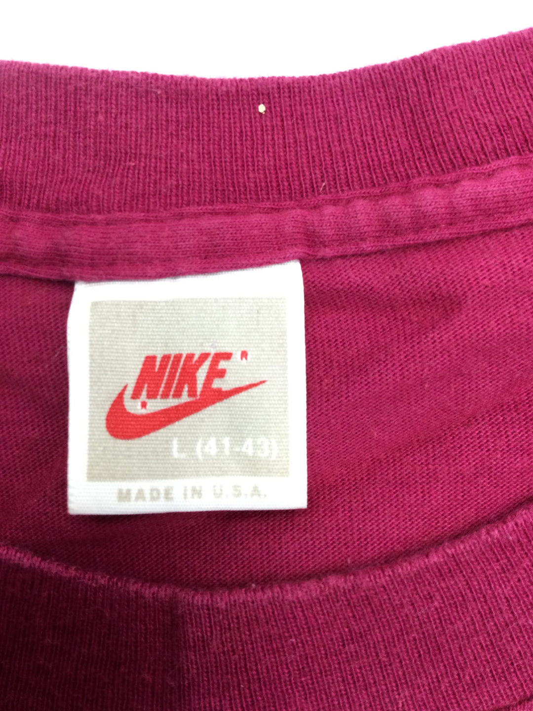 Vintage 90's Nike Air Jordan Single Stitch T-Shirt Made In USA