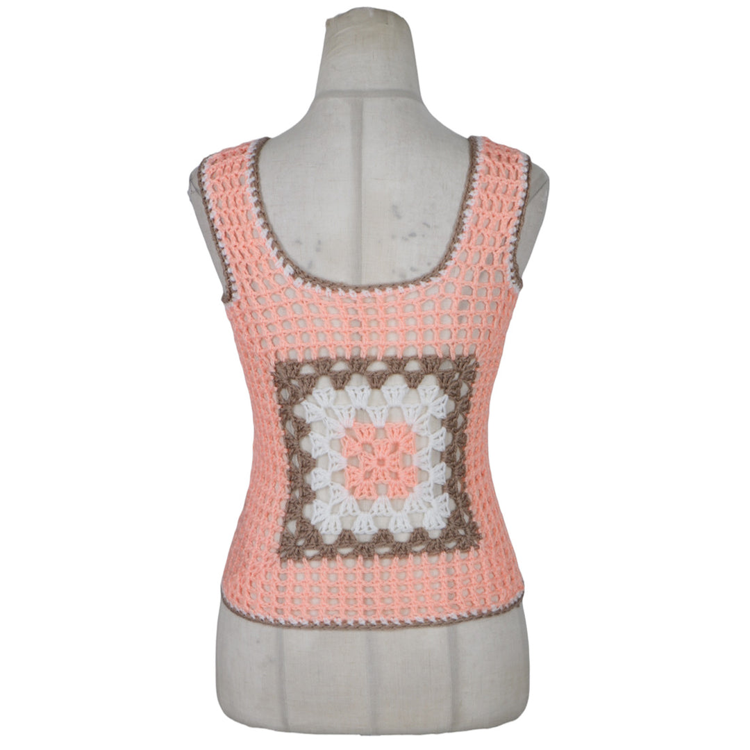 Ladies Sleeveless Crochet Top