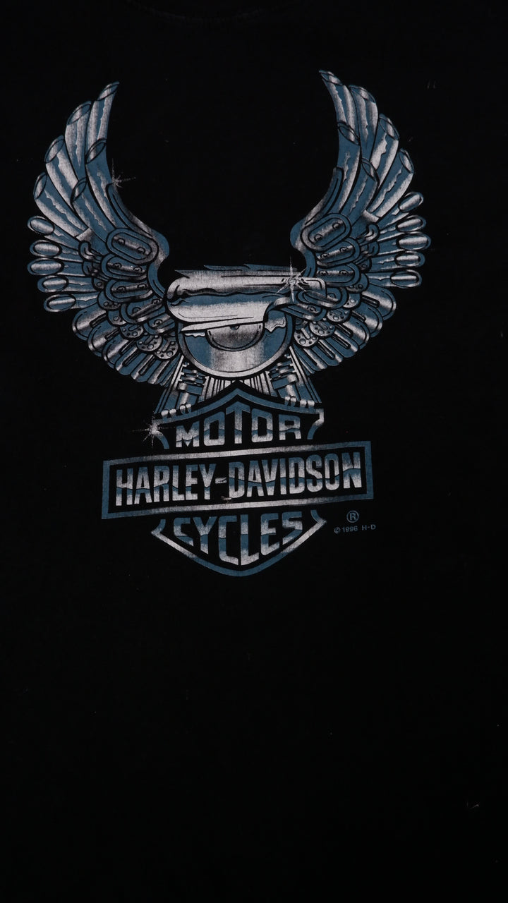 1996 Harley Davidson Motorcycles VNTG T-Shirt Made In USA