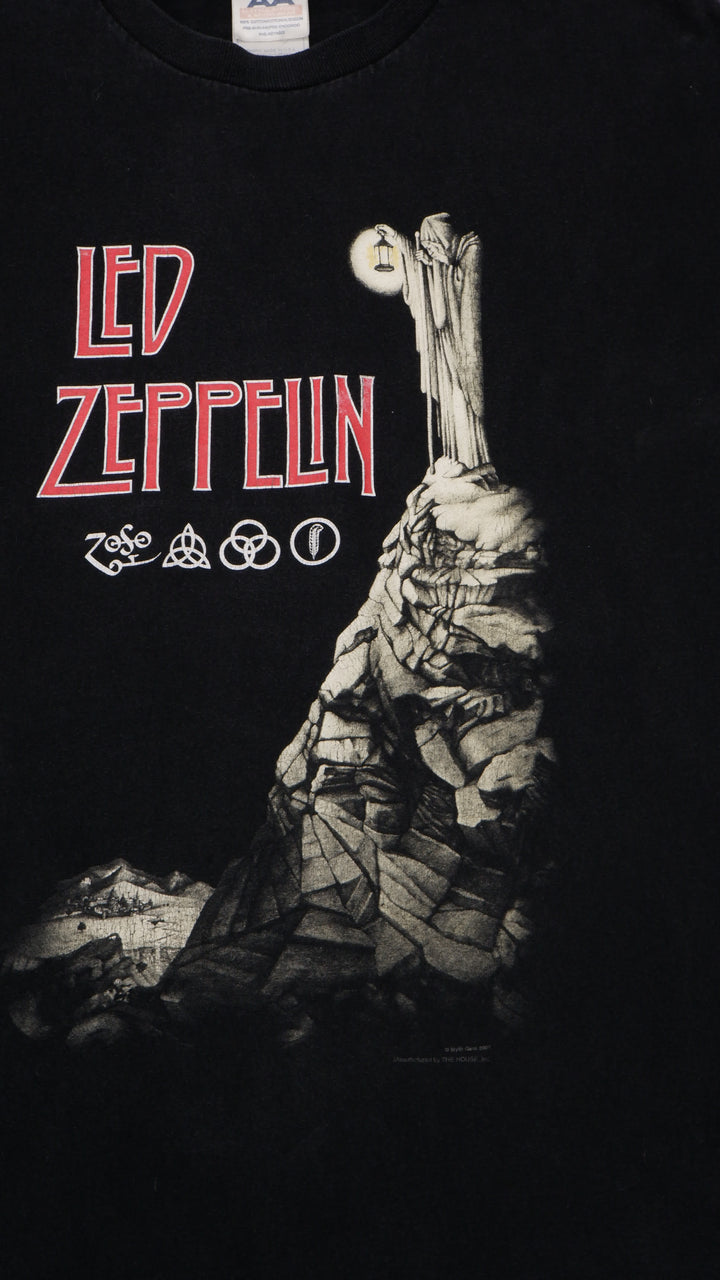 2001 Led Zeppelin Hermit Stairway To Heaven VNTG T-Shirt