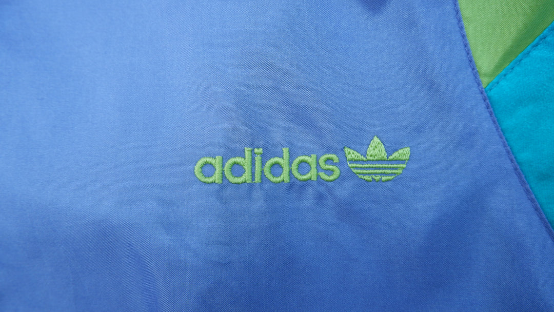 Adidas Logo Embroidered Full Zip Track Jacket