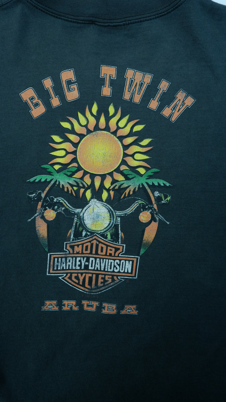 Vintage Harley Davidson Caribbean Big Twin T-Shirt