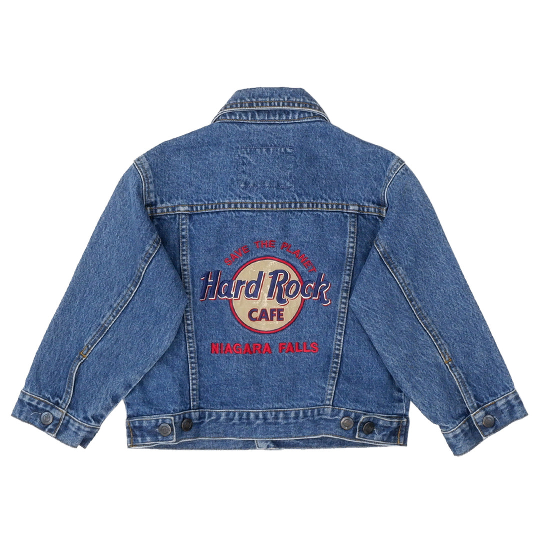 Girls Youth Hard Rock Caf Niagara Falls Denim Jacket