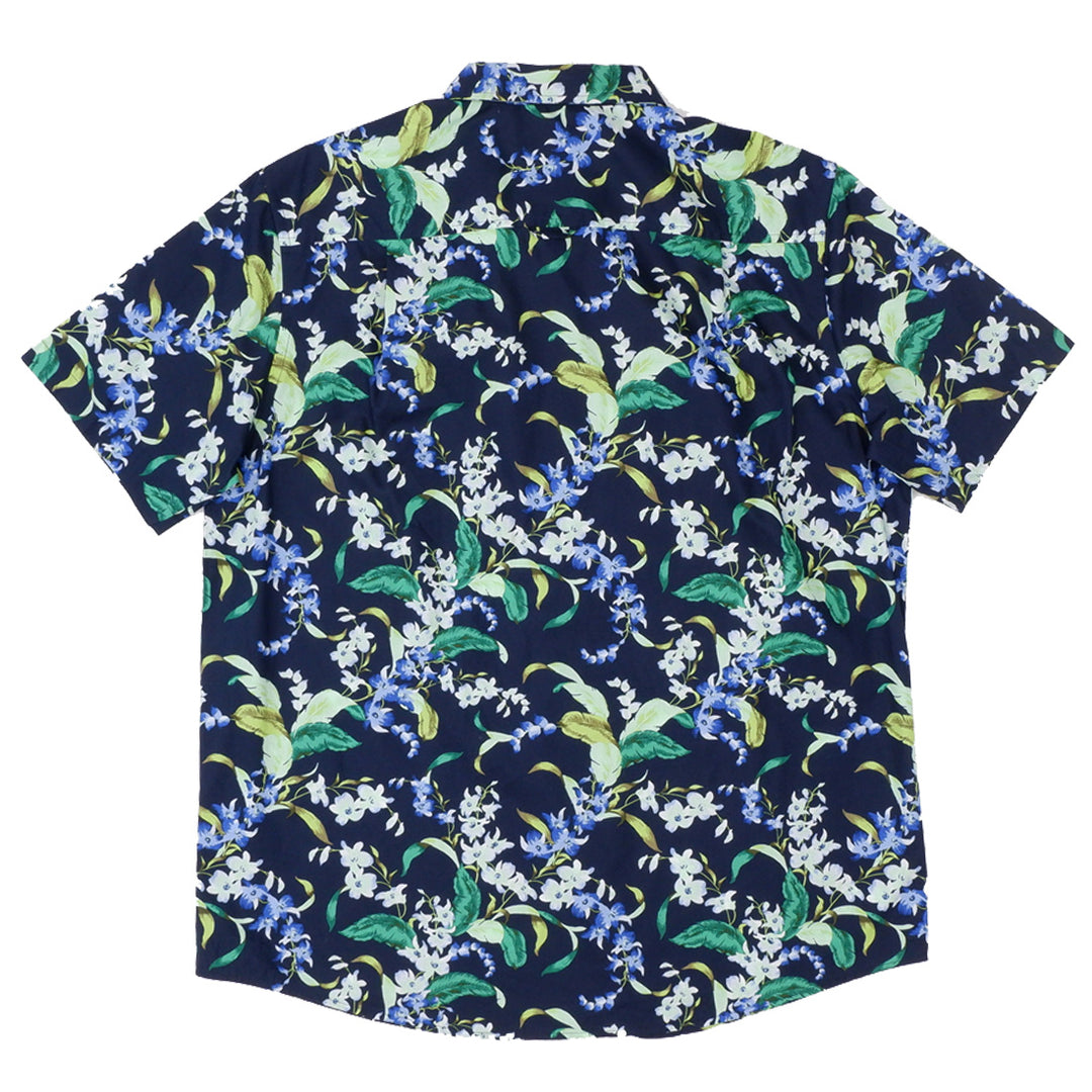 Mens Club Room Navy Floral Shirt