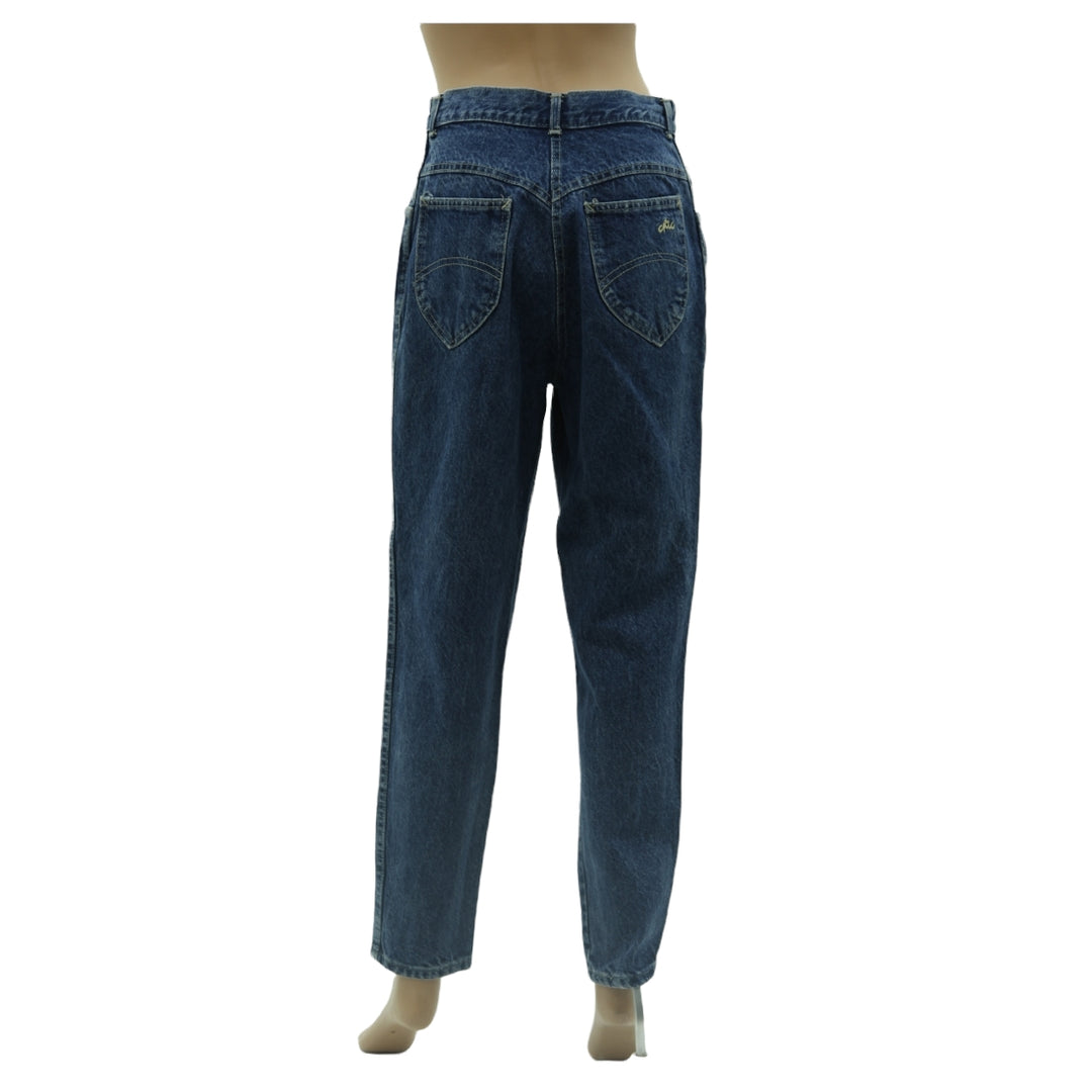 Ladies Chic High Waist Mom Denim Pants Made In USA