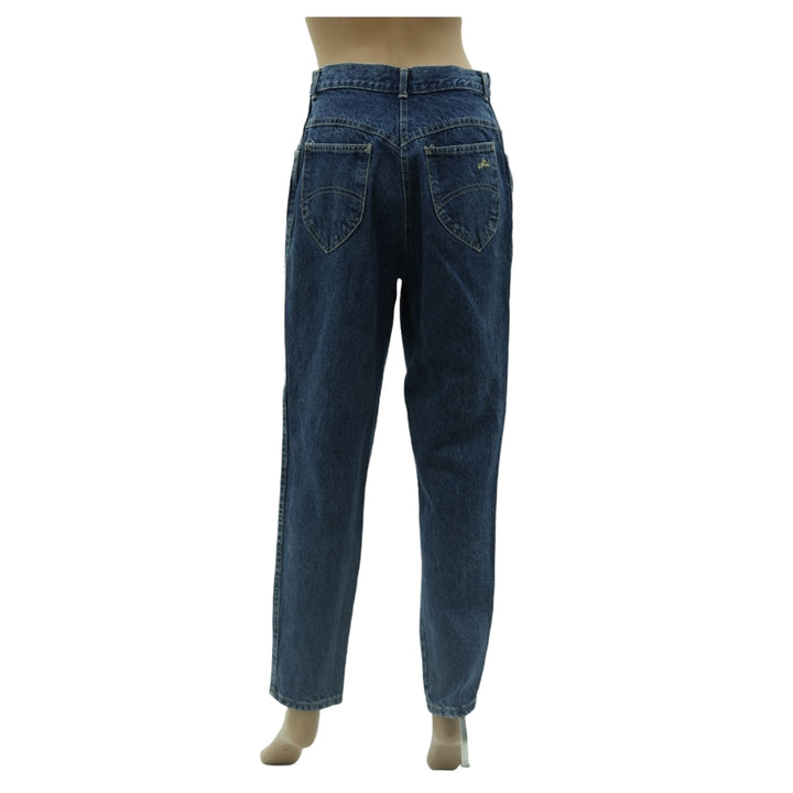 Ladies Chic High Waist Mom Denim Pants Made In USA