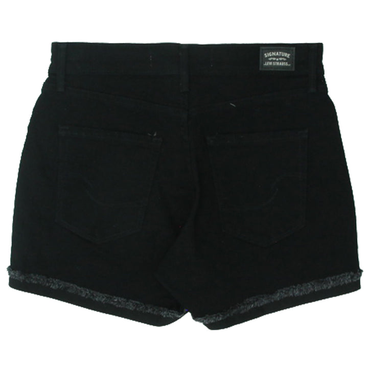 Ladies Signature by Levi Strauss High Rise Denim Shorts