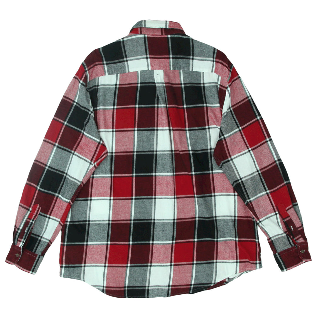 Mens Chaps Plaid Flannel Shirt