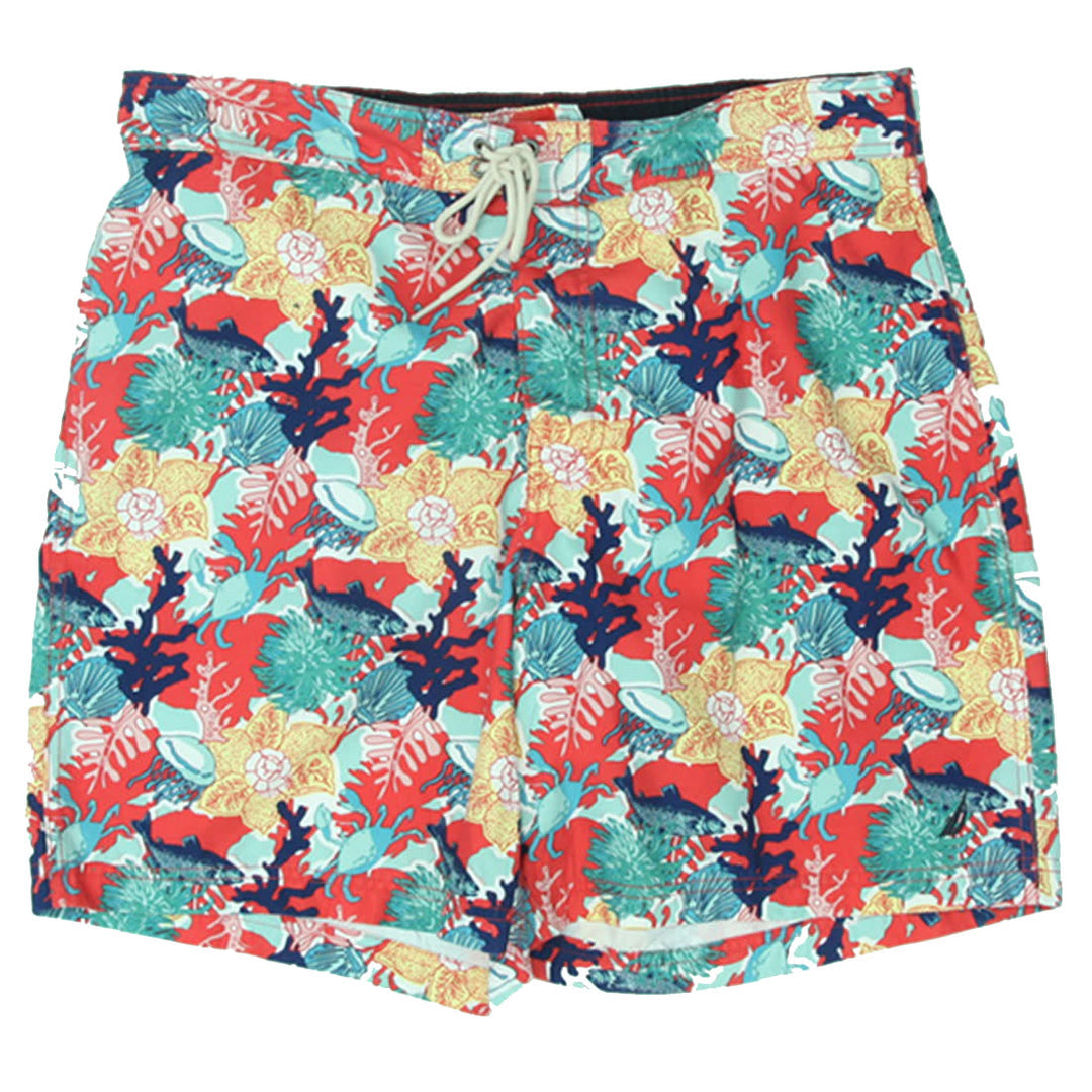 Mens Nautica Printed Board Shorts